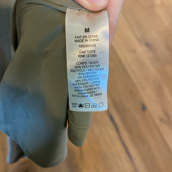 Dynamite sage green maxi dress - Picture 3 of 3